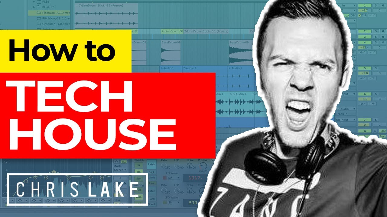 How to Make Tech House (Like CHRIS LAKE) – FREE Ableton Project ...