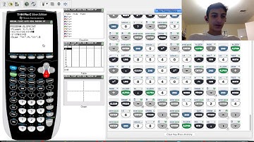 Ti83 Ti84 calculator  program slope & y intercept