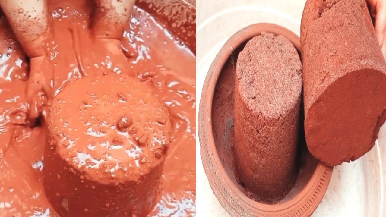 Extremely Satisfying Relaxing Crispy Crunchy Gritty+Grainy Red Dirt Asmr Crumbling Compilation Asmr😋