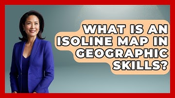 What Is An Isoline Map In Geographic Skills? - The Student Atlas