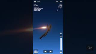 SpaceX starship, new design and test launch Spaceflight Simulator#news #breakingnews #funny #nasa
