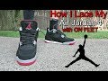 How I Lace My Air Jordan 4