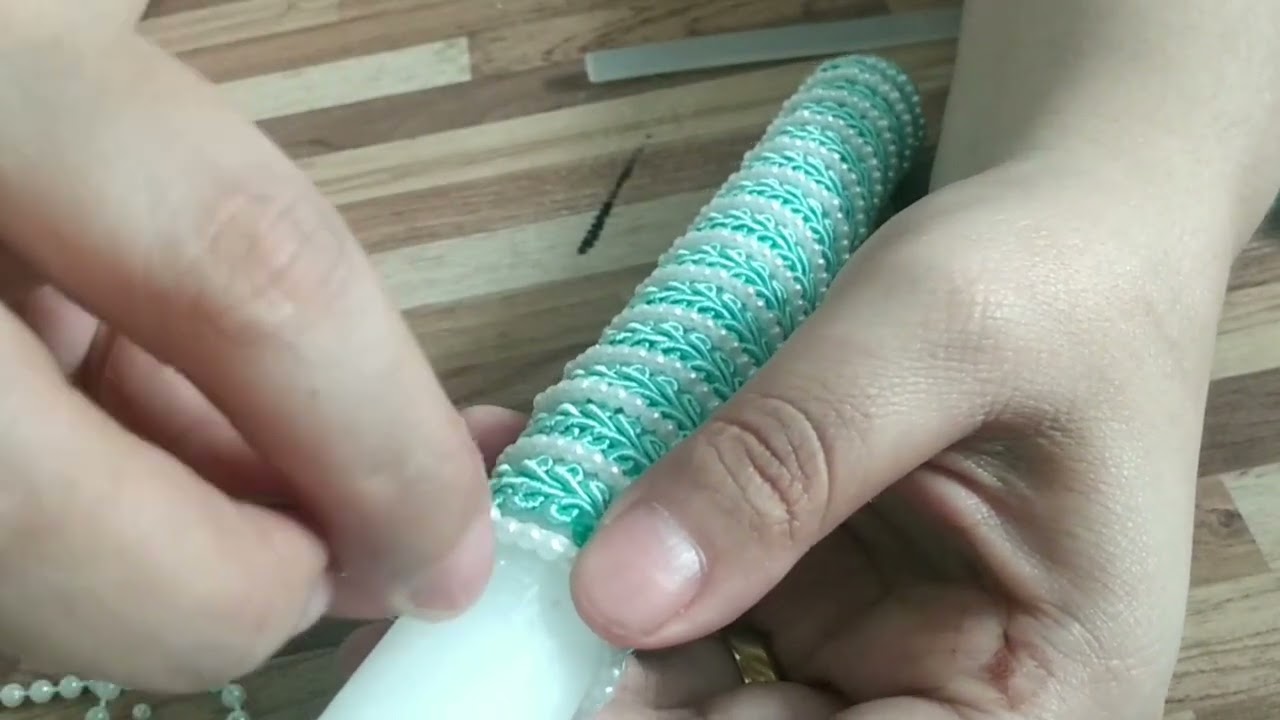 vela personalizada para batizado de forma simples e fácil