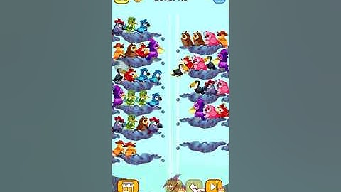 Bird sort color level 113/sorting game