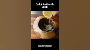 How To Make Chef John S Quick And Easy Garlic Aioli 