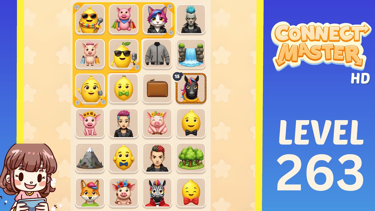 Connect Master Level 263 Solution Walkthrough