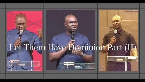 LET THEM HAVE DOMINION (PART 2) MYSTERY OF ALTARS || APOSTLE JOSHUA SELMAN
