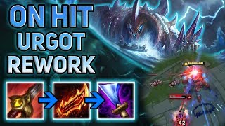 FULL ON-HIT REWORKED URGOT JUNGLE GAMEPLAY! NEW URGOT DOES IT ALL - PBE
