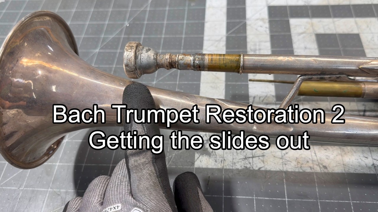 Bach Trumpet Restoration 2- Getting The Slides Out , May 13, 2026