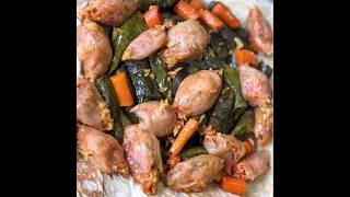 Chicken epraxs / dolma