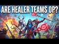 ARE HEALER TEAMS OP? We Tried an ALL-HEALER BUILD in VR! | Dungeons of Eternity