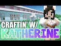 💙MINECRAFT Diner + Pizza Shop! Craftin' w/ Katherine Ep. 17