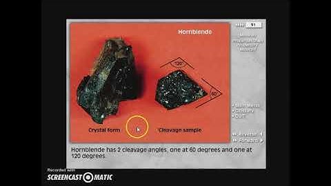 Earth Science Unit 1: Earth Materials - Minerals 2