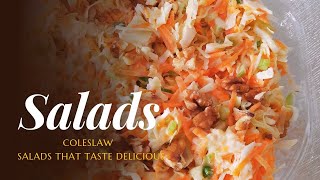 سلطة الكول سلو على طريقة اشهر المطاعم coleslaw salad