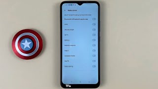 Select icons to display in the status bar on Realme C15 Android 11