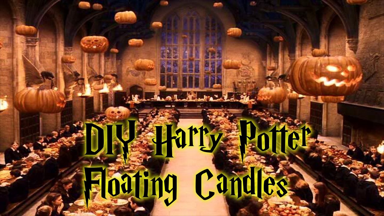 DIY Harry Potter Floating Candles YouTube