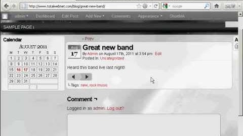 How to Insert Audio or MP3 Files - WordPress Tutorial