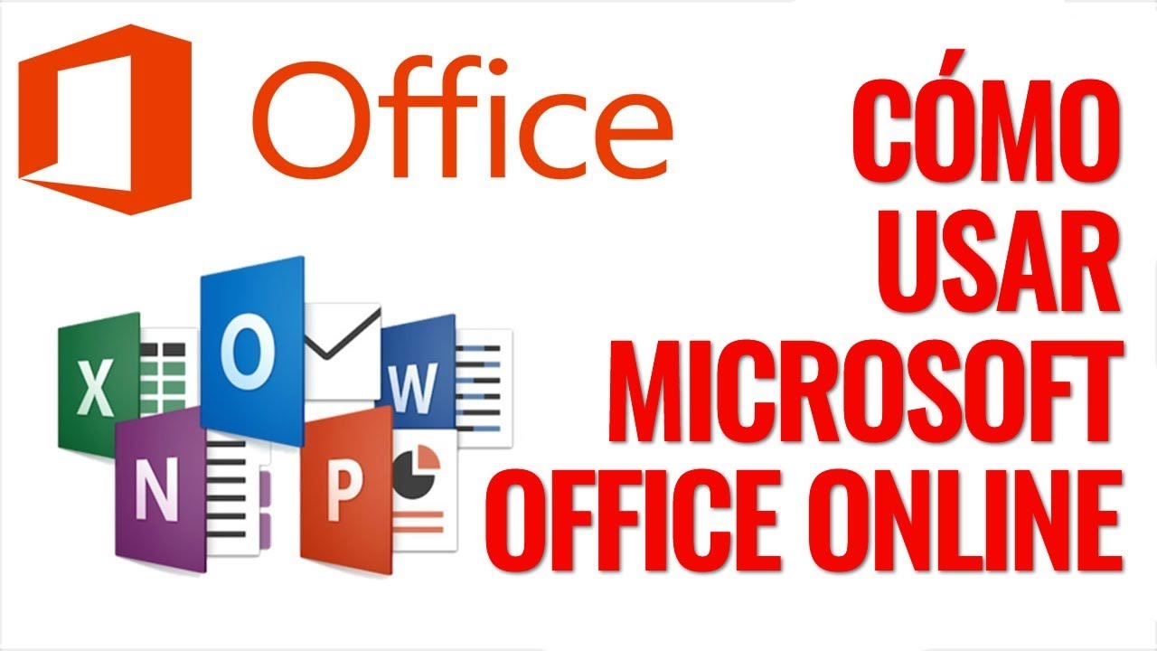 Como Usar Microsoft Office Online - Tutorial de Word, Excel y PowerPoint -  YouTube