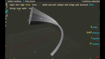 short spacedraw tutorial 5 : inflate on spline
