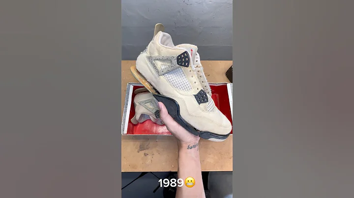 #jordan4 white cement 2025 vs. 1989🔥🔥#sneakers #sneakerhead #shoes #2025