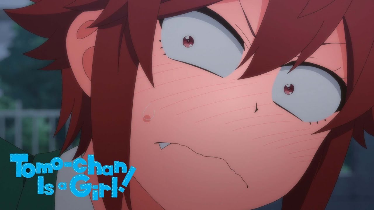 Under an Umbrella You're Close Enough to Sniff | Tomo-chan is a