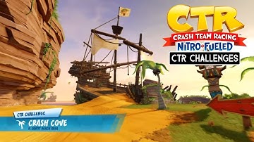 Crash Team Racing Nitro Fueled Crash Cove CTR Challenge Token Locations