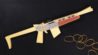 Select-Fire Rubber Band Carbine