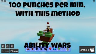 Engineer punches farming method (100per min)