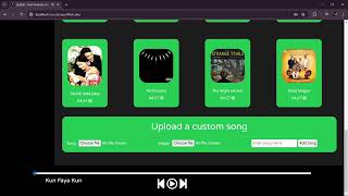 Melodify - A music platform using HTML , CSS , JS , PHP , MySQL