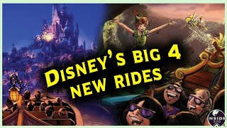 4 NEW Original Rides are coming to Disney's Best Theme Park