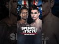 Spence dominated former world champion