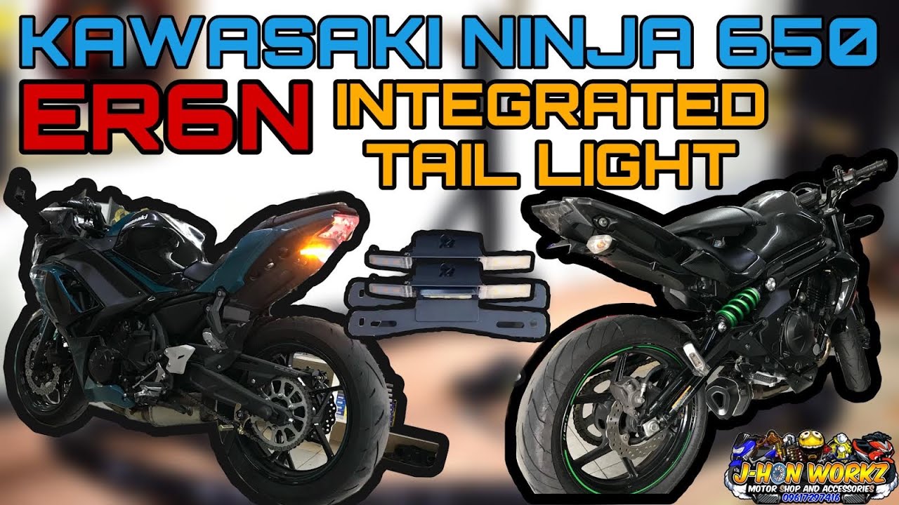 NEW KAWASAKI NINJA 650/KAWASAKI ER6N/TAIL TIDY INTTEGRATED TAIL