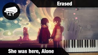 Video thumbnail of "🎹 Erased - SHE WAS HERE, ALONE ~ Piano Cover (w/ Sheet Music)"