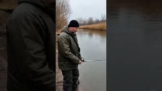 Лучше в воду ничего не бросать...😅 #shorts #рыбалка