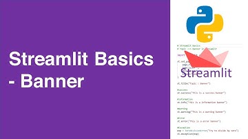 Streamlit Banner #python #streamlit #banner