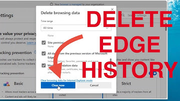 How to Delete Your Edge Browser History