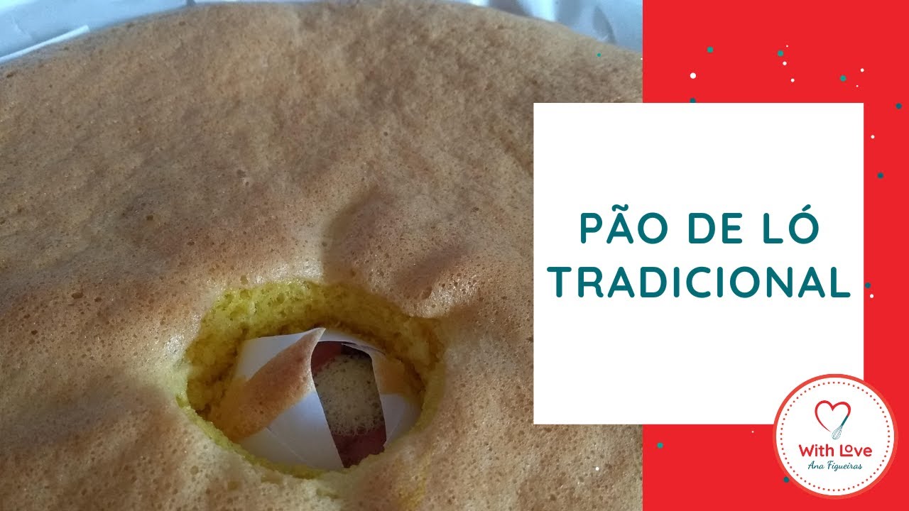 PÃO DE LÓ Leve, Fofo e Tradicional de Natal ☃️