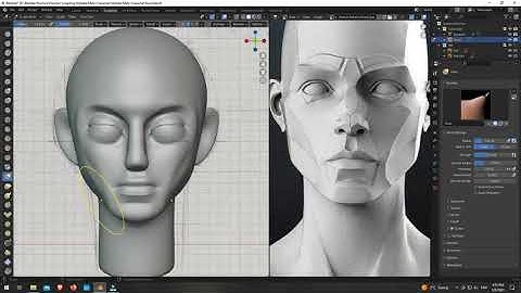 Blender Males Sculpt (Part 2)