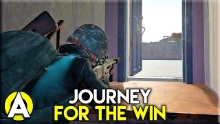 JOURNEY FOR THE WIN! - PLAYERUNKNOWN'S BATTLEGROUNDS (Solo)