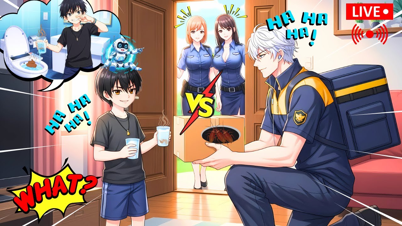 RÉINCARNÉ en gosse de 10 ans, j’utilise mon SYSTÈME pour PIÉGER un FLIC avec de l’eau des WC en LIVE