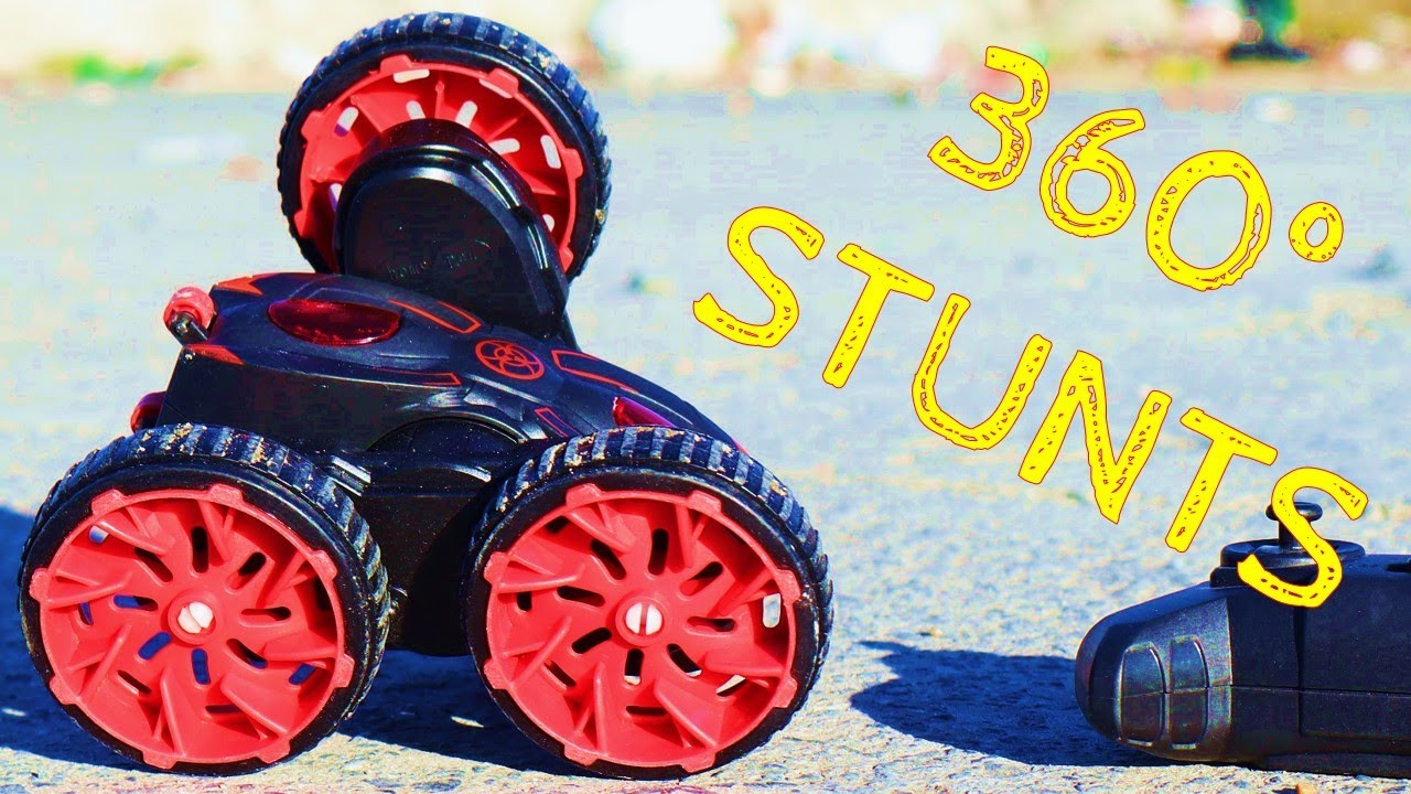 RC Car with Crazy Stunt Skills!