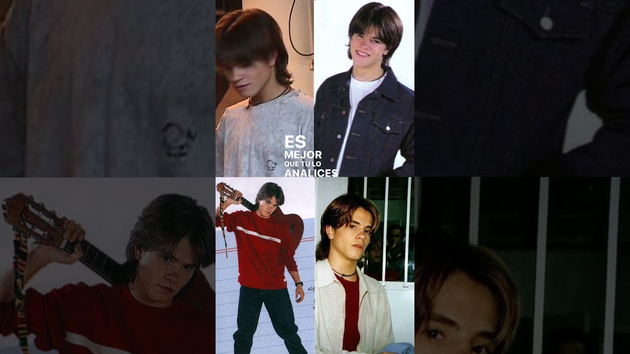 ok pero Felipe en el año 2001 y su cabello 😻🫶🏻 