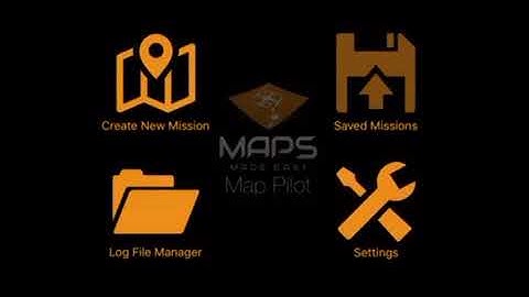 Map Pilotでの自動フライト