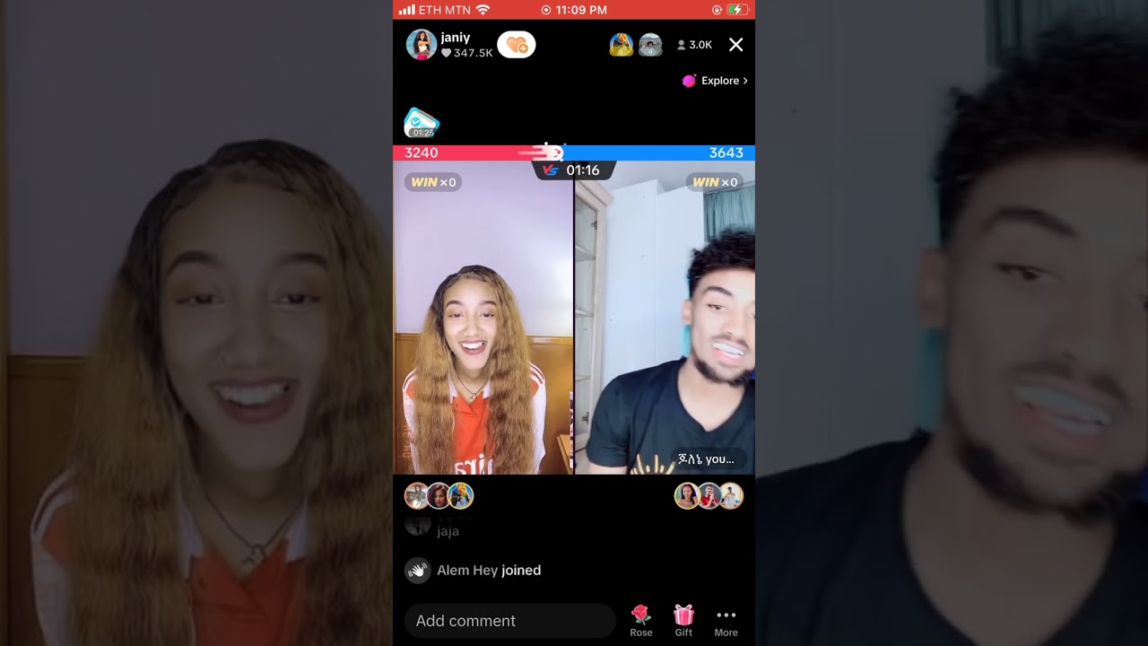 24/12/2023 janiy and jon tiktok live  part 1