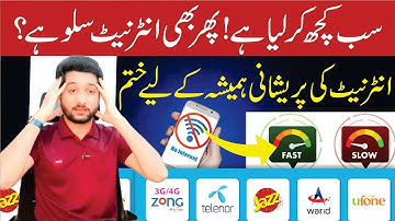 How to Boost Internet Speed on Jazz, Zong, Ufone & Telenor | 100% Working Trick 2025