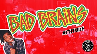 Bad Brains - Attitude Lyric Video