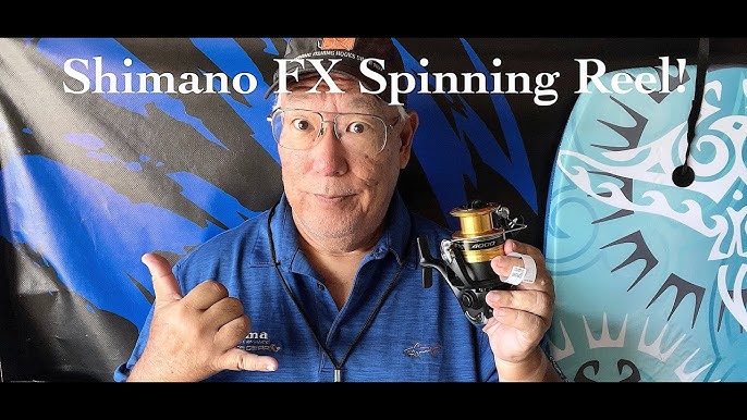 The New Shimano 2019 FX Reel 4000 FC Review and Comparison (FX 1000, FX  2000, FX 3000 & FX 4000) 