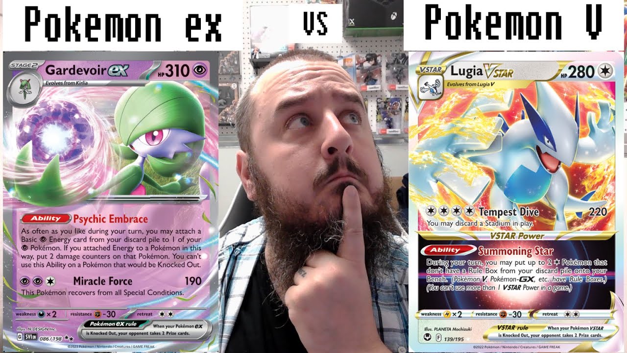 Pokemon ex are better than Pokemon V in my opinion - Pokemon TCG