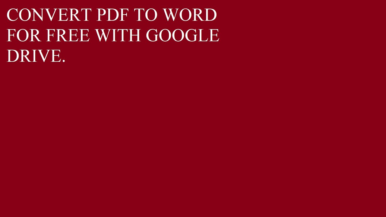 Convert Pdf To Doc For Free Online Convert Pdf To Doc For Free Online