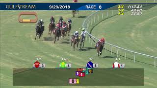Gulfstream Park September 29, 2018 Race 8